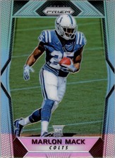2017 Panini Prizm #287 Marlon Mack RC - FB