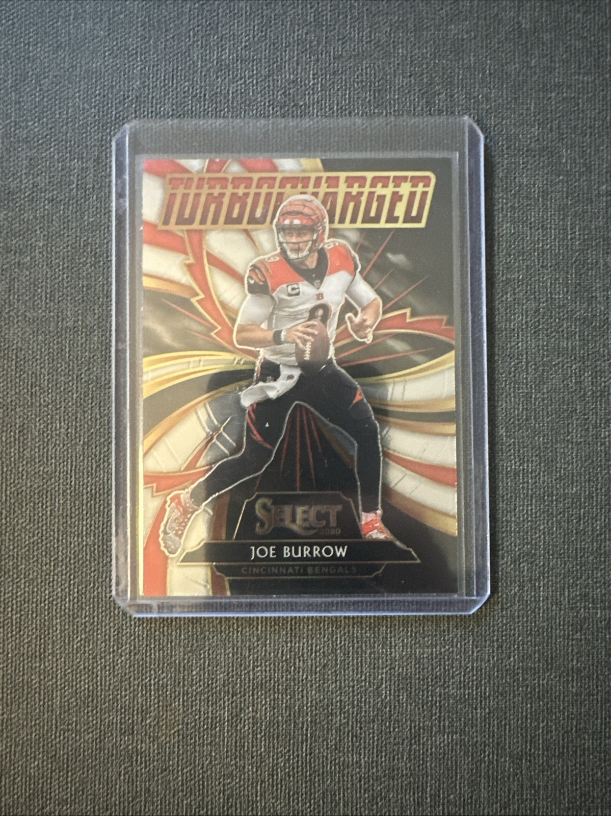 2020 Panini Select - Turbocharged Joe Burrow #T20 (RC)