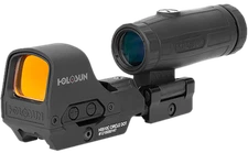 Holosun HE510C-GR & HM3X Combo Green MRS Circle Open Reflex Sight w/3x Magnifier