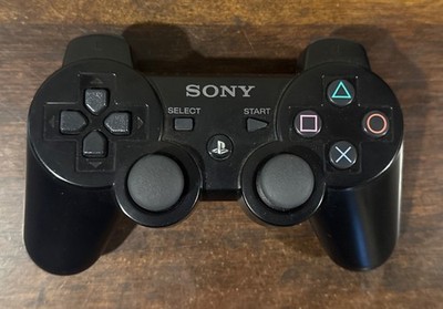 Sony PS3 DualShock 3 Wireless Controller Black OEM Tested