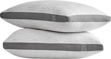 Pillows Queen Size Set of 2, Rayon Derived from Bamboo Removable Cover, Shred...