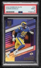 2022 Panini Donruss Elite Aaron Donald #96 PSA 9 MINT 0h5h
