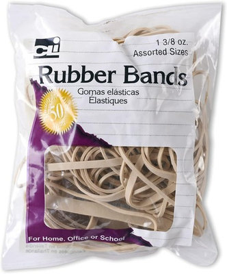 #ad 1 Assorted Color Rubber Bands Multi Size Elastic Office School Home Use Strong $5.77