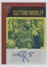 2019-20 Panini Chronicles Flux Auto Red Cuttino Mobley #FA-CMO Auto 0m4q
