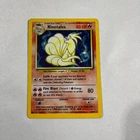 Pokemon Ninetales 12/102 Base Set Holo Rare WotC 1999 TCG Shadowed