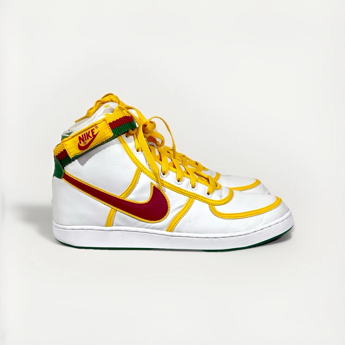 Nike Vandal High Supreme 309427-162 White Yellow Red Men’s 14 Nike Vandal High Supreme mens 13 Vintage | Mercari main image 4