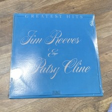 Jim Reeves & Patsy Cline Greatest Hits LP RCA Country Vinyl Mid 20th Century