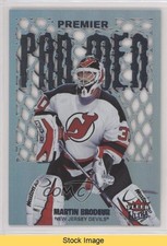 2021 Upper Deck Fleer Ultra Premier Pad Men Martin Brodeur #PM-15 HOF READ 0il7