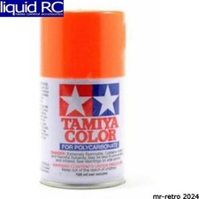 Tamiya USA TAM86024 Ps-24 Fluorescent Orange Spray 100 Ml