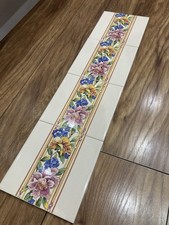 Set 4 New Victorian Fireplace Hearth Bathroom  Splashback Tiles Tile 6” Square