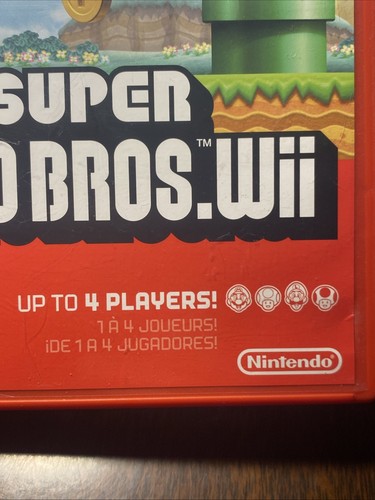 New Super Mario Bros Nintendo Wii 2009 Videospiel komplett mit Handbucheinlagen CIB - Bild 15 von 18