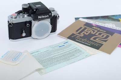 Nikon F2 Photomic 35mm Film SLR Camera.  NEW-UNUSED !  Box. Manual.