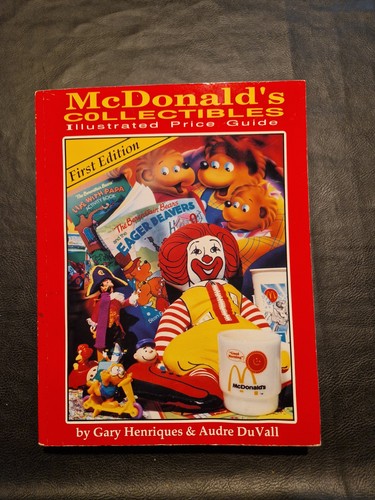 McDonald's Collectibles Illustrated Price Guide First Edition 1996 Red Yellow