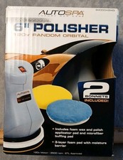 6 Inch Random Orbital Car Polisher Kit From Autospa - New Open Box