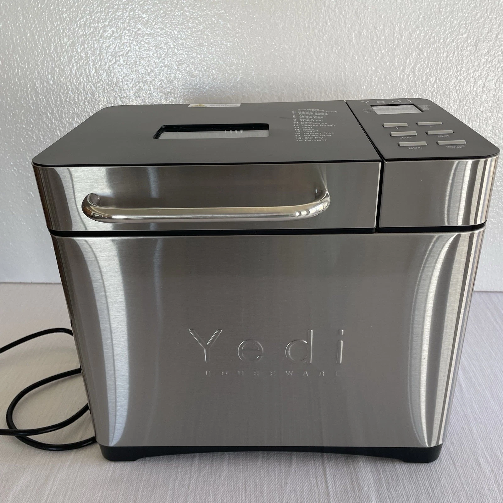 Yedi Total Pkg 19-in-1 Bread Maker Deluxe Accessory Kit - 2 Lb Stainless Steel