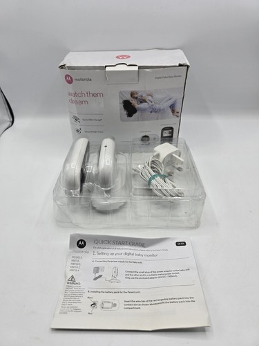Motorola Baby Monitor Camera MBP18 Digital Parent And Baby Units - Boxed - Picture 6 of 8