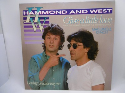 Maxi 12'', Hammond and West, Give a little love (5:47) German Ariola 608 553 1986