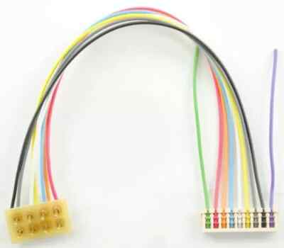 TCS 1037 T-E6 | 8 Pin Harness | New | Train Control Systems | HO