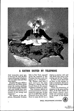 1940 Bell Telephone System Vintage Print Ad Utility Phone It's My Favorite 