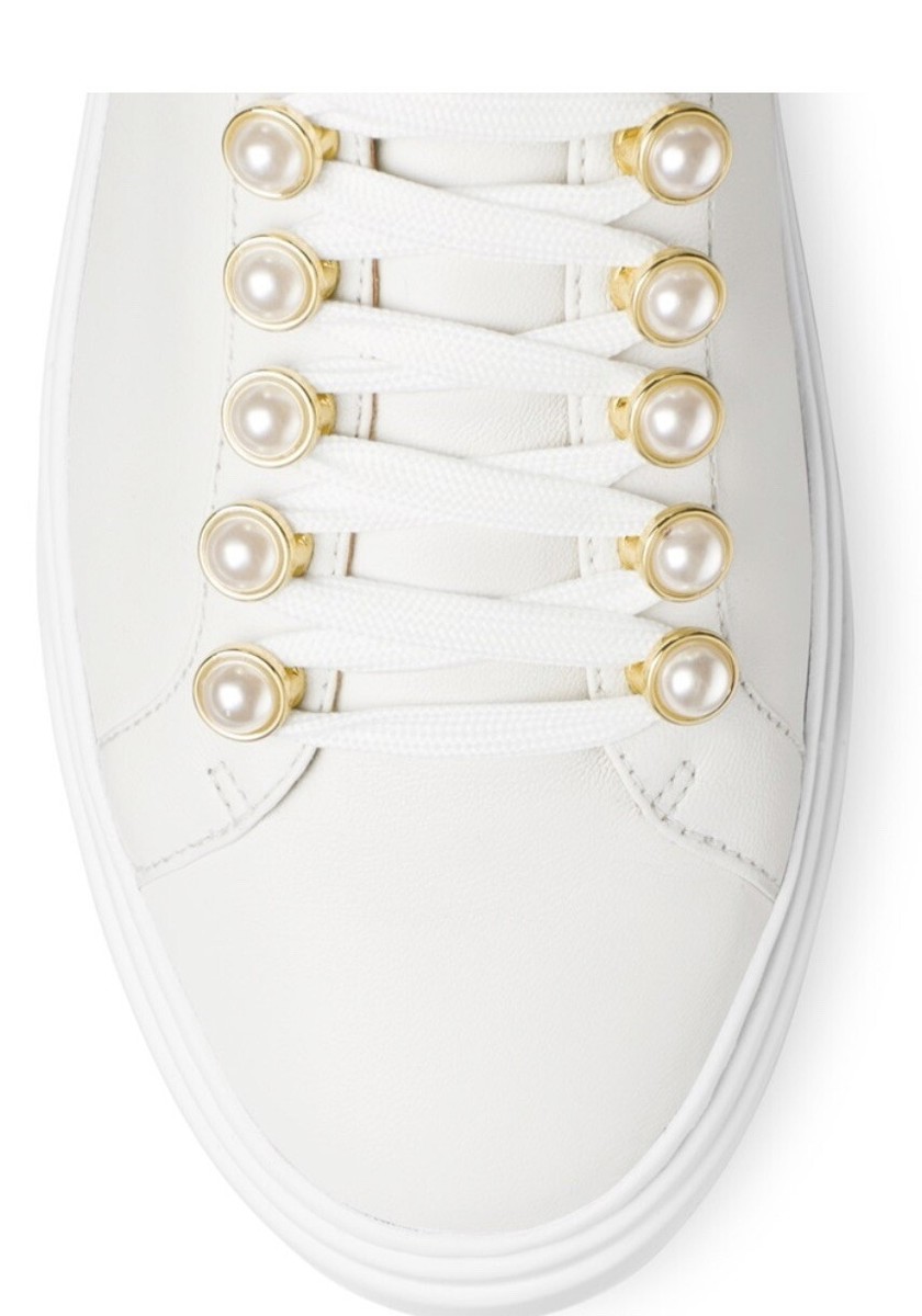 Stuart Weitzman Excelsa Women’s Sz Nappa Leather Sneakers NIB