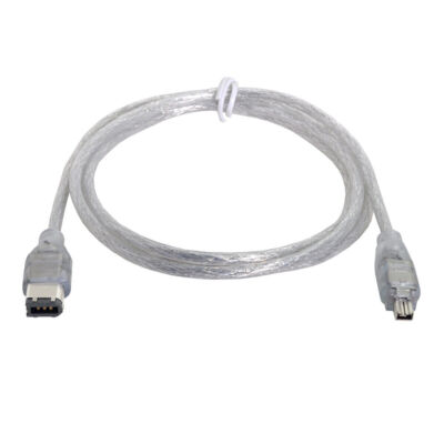 1394 6Pin to Firewire 400 IEEE 1394 4 Pin Male iLink Adapter Cable for Camera