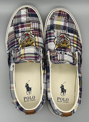 Polo Ralph Lauren Keaton Pony Slip-On Tiger Patchwork Shoes  display picture 3