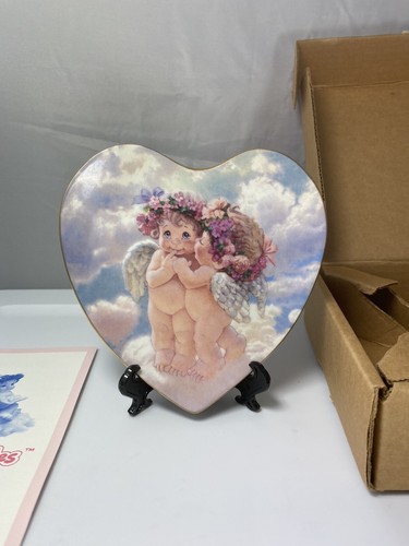 Dreamsicles Sweethearts Collectible Plate Stolen Kiss Certificate Authenticity - Picture 2 of 6