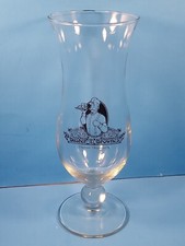 Buster T Browne's Steak & Spaghetti Hurricane Cocktail Drink Glass