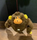 Alps Vintage Bouncy String Squeak Hat Monkey Toy Rare Japan Toy - No 231 — photo 3