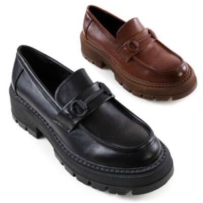 Women's College Moccasin Casual Buckle CARRARMATO TOOCOOL YG899