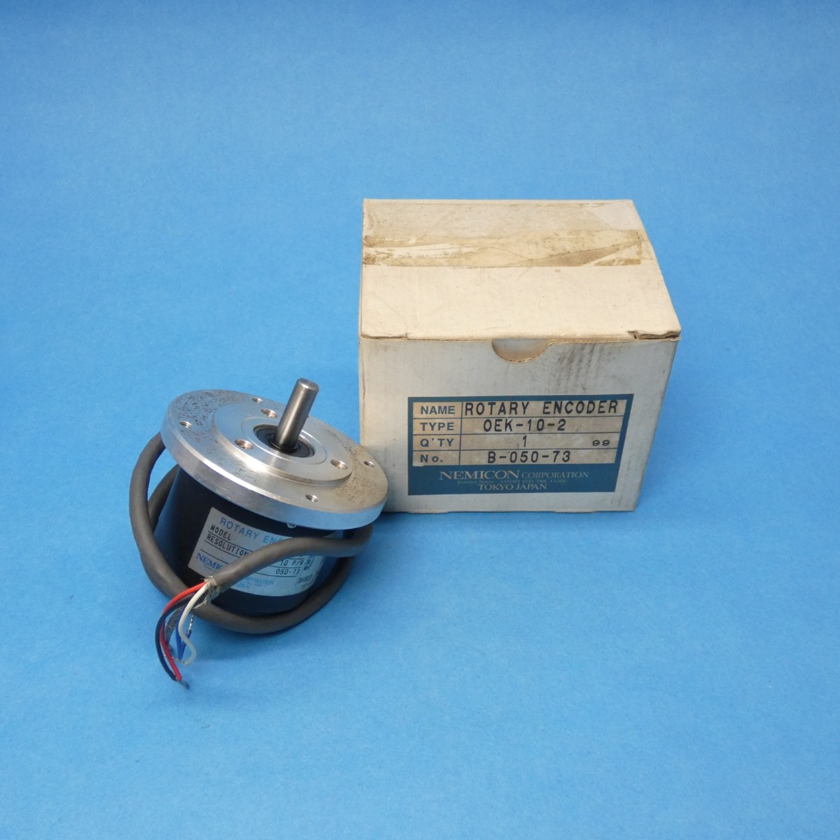 Nidec Nemicon OEK-10-2-050 Rotary Shaft Encoder 79mm 00 Ppr Ab90