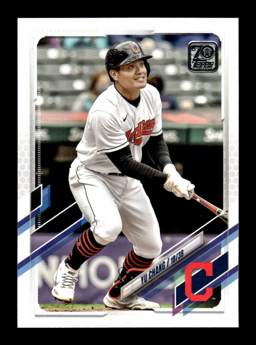You　E⑧ 2021 Topps Update Yu Chang #US328 | eBay