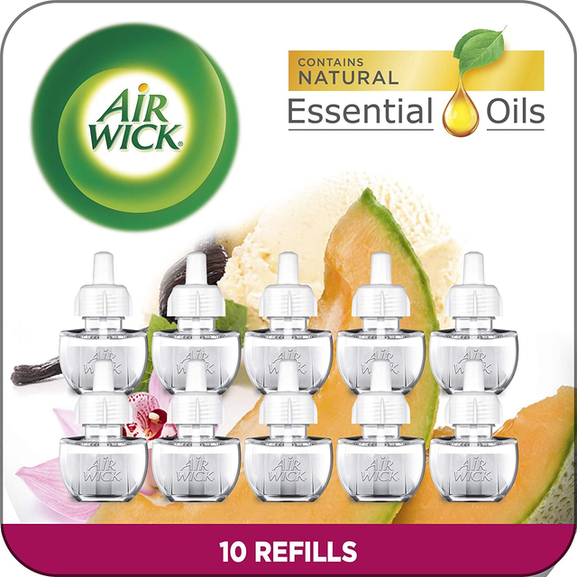 Air Wick Plug in Scented Oil 10 Refills, Summer Delights, Eco Friendly, Essentia eBay
