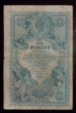 1888  Austria 1 GULDEN FORINT | K.K. Reichs-Central-Cassa