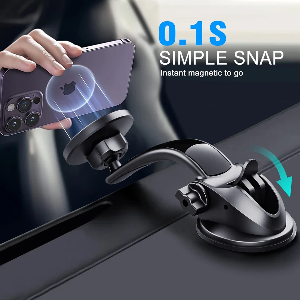 MagSafe Phone Holders for Dashboard Low Profile, Windshield, Car Cup, Air Vent - Image 2 of 4
