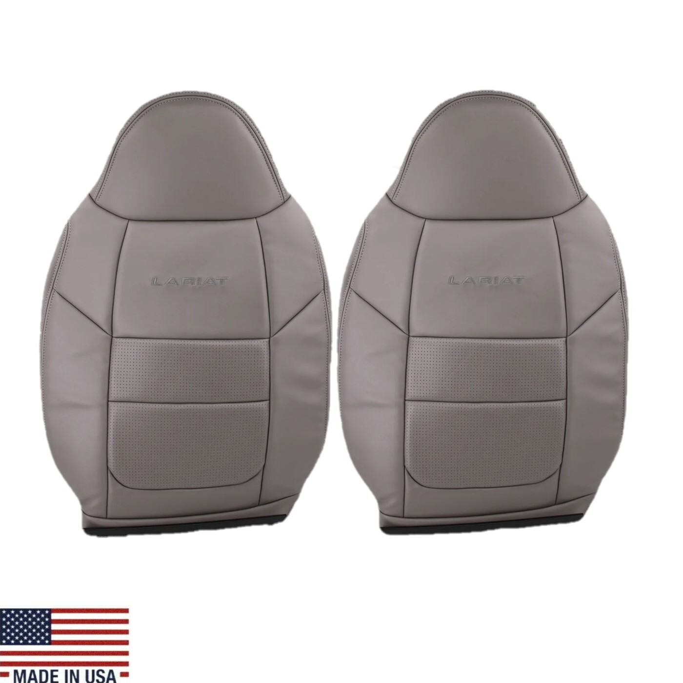 For 2001 Ford F250 F350 Lariat Super Duty Crew Cab LEATHER Seat Cover