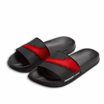 Ducati Corse Wake Slippers Shoes Black Red New 2025 | eBay