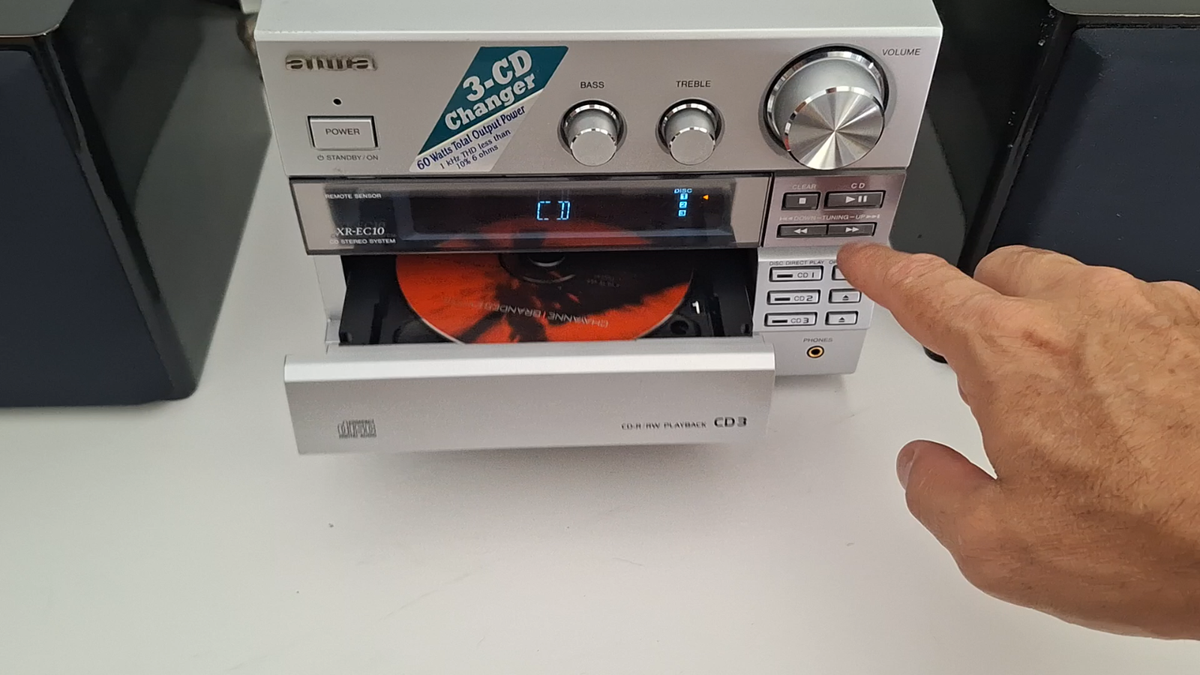 Aiwa XR-EC10 CD Audio Shelf System for sale online | eBay