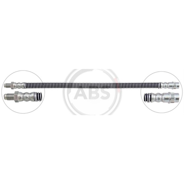A.B.S. Bremsschlauch Bremsleitung Vorne Links Rechts FüR Peugeot 106 II SL 4861-image