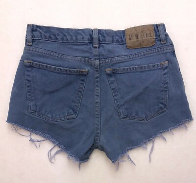 high rise mom jean shorts