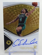 2019-20 Opulence 04/10 Carsen Edwards Nouveau Riche Rookie Auto Autograph RC