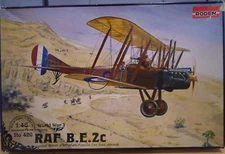 RODEN #426 1/48 SCALE RAF B.E.2C WWI BRITISH BIPLANEMISSING 2 SMALL PARTS AND DE