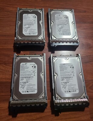 4 Seagate Barracuda 7200.9 250GB Internal HDD 7200 RPM 3.5'' ST3250824AS in Caddy