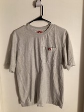 Adult "Ben Davis" grayish, short sleeve T- Shirt. Size Sm. P.O.