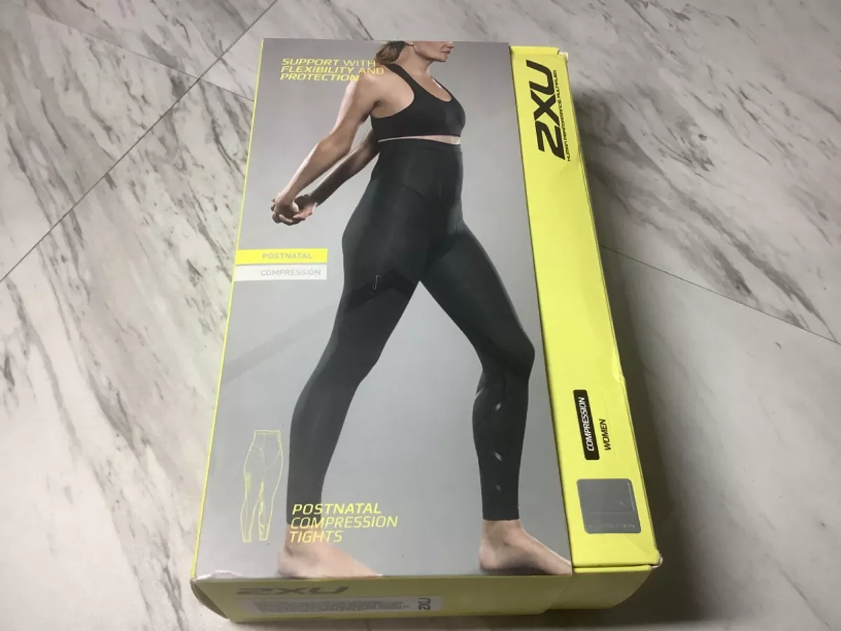 2XU Postnatal Compression Tights Women's Extra Small Black WA3598b