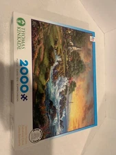 Ceaco 2000 Piece Jigsaw Puzzle - Thomas Kinkade "Seaside Haven"