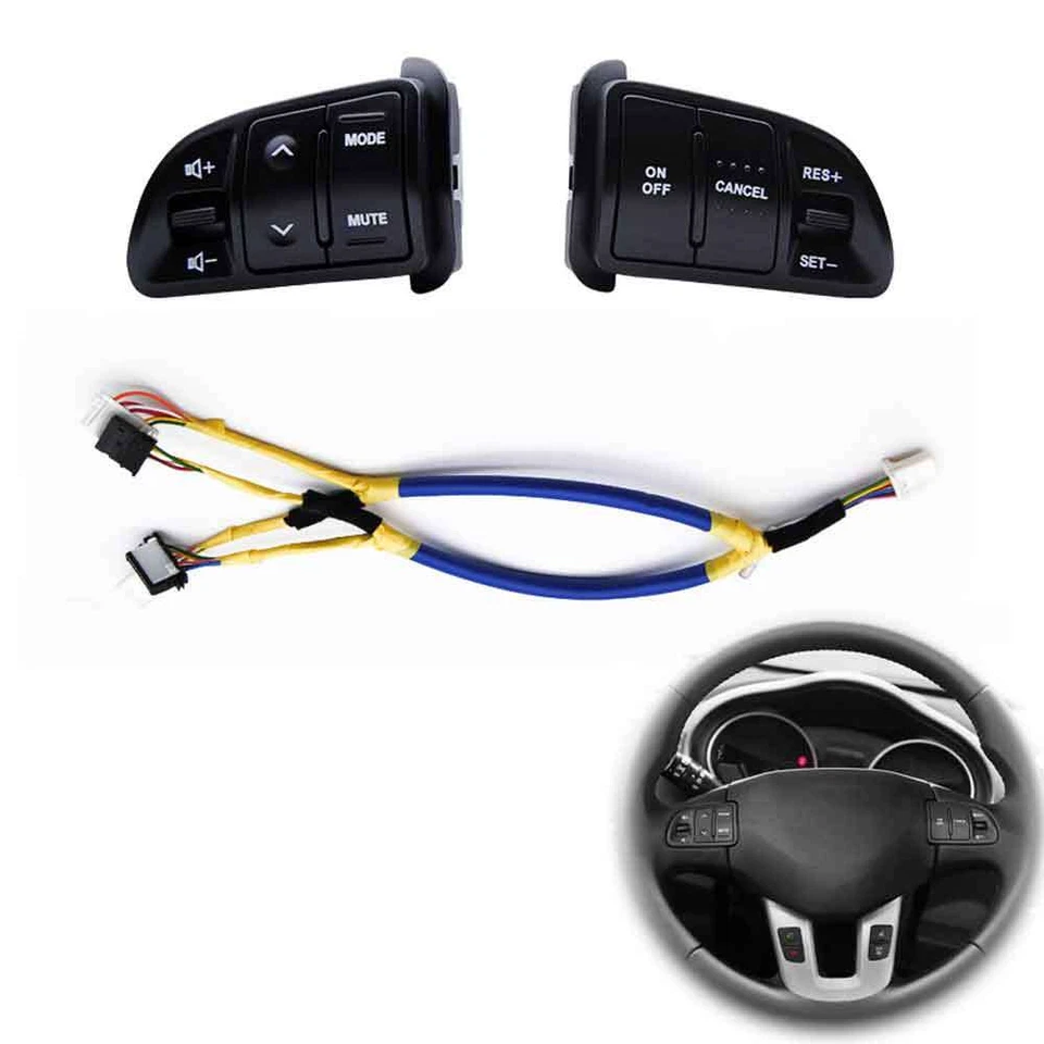 Подходит для 2011-2015 KIA Sportage рулевое колесо пульт дистанционного управления, удлинительный провод 3EA - Изображение 2 из 4