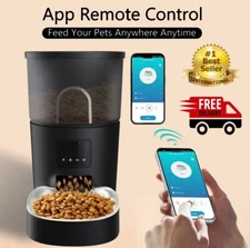 BEST SELLER WiFi Automatic Dog&Cat Feeder, Smart Feeder With App FREE SHIPPING