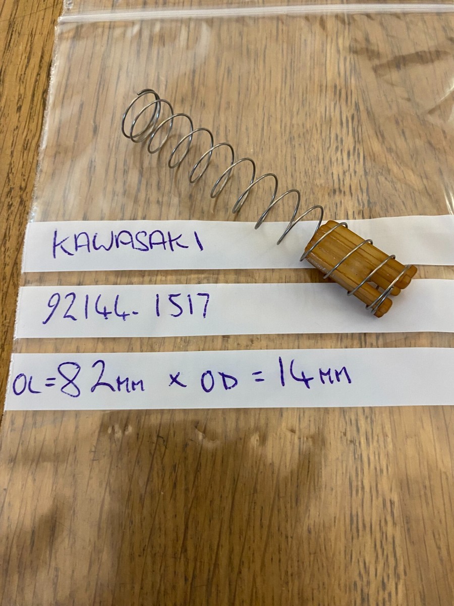 joeページ Kawasaki carburettor spring ZX7 , ZX750H2 , J1-J2 , L1-L3 , See