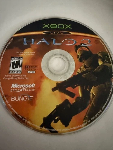 Halo 2 (Microsoft Original Xbox, 2004) DISC ONLY NO TRACKING (#2598)